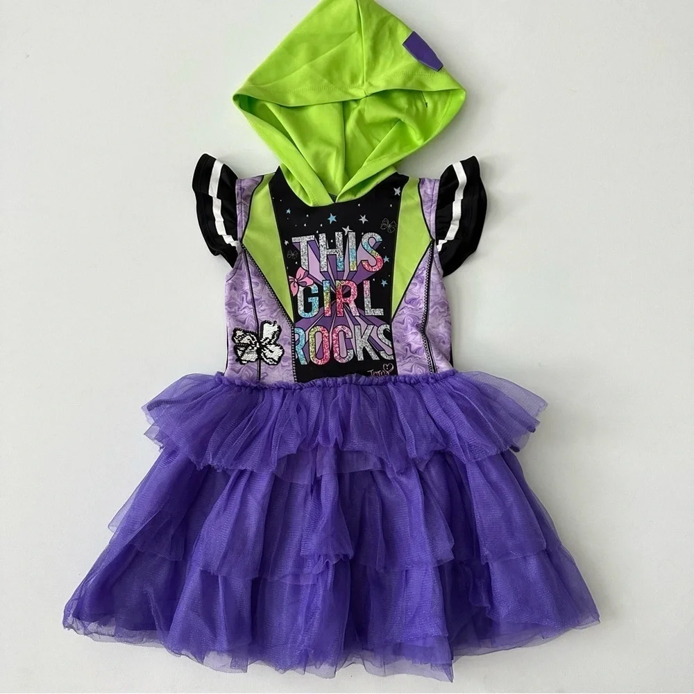 Nickelodeon Girls Jojo Siwa Dress Size XS 4/5
